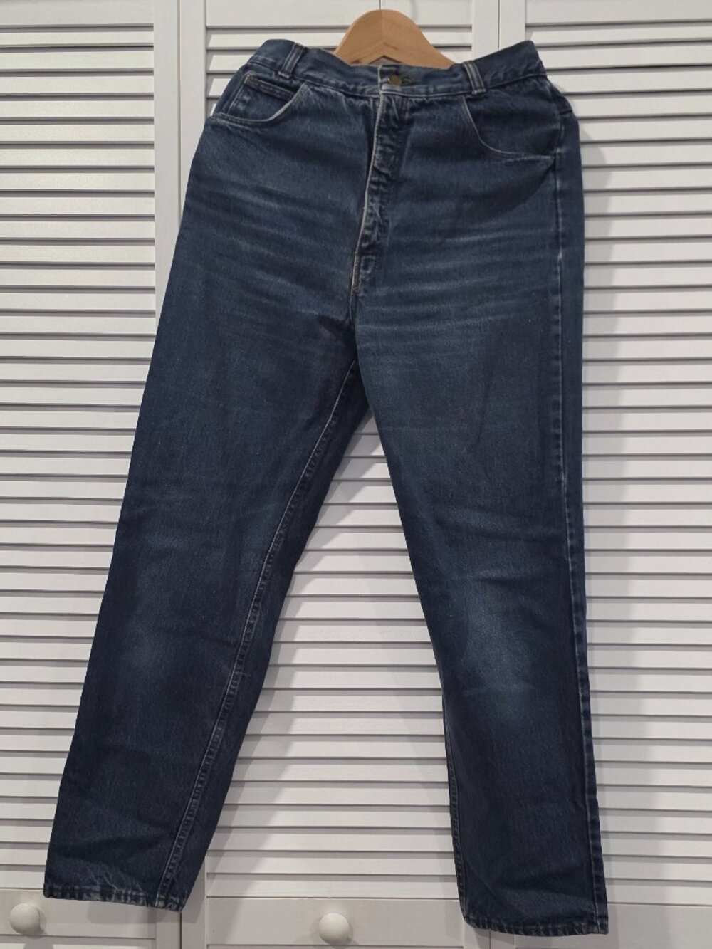 Vintage 1980s “FAST” High-Waisted Denim Jeans
